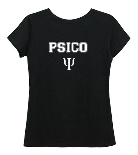 Camiseta Baby Look Psicologia Curso Faculdade Profissão