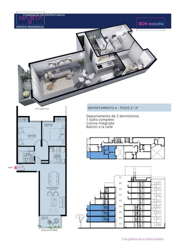 Departamento De 1 Dormitorio En General Paz