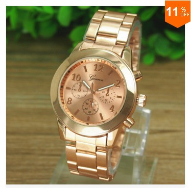 Relógio Feminino, Estiloso, Aço Inoxidável, Frete Grátis