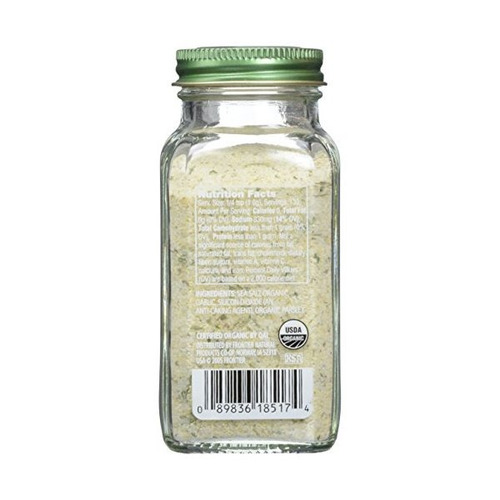 Simplemente Orgánica, Sal De Ajo, 4,7 Oz