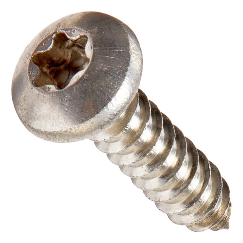 Hoja Acero Inoxidable 18  8 metal Acabado Plain Tornillo Ab