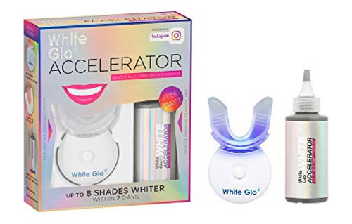 White Glo Accelerator Kit De Blanqueamiento Dental Con Luz