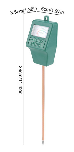 Imagen 5 de 10 de Sonda De Humedad Del Suelo Medidor Portátil Probador Planta