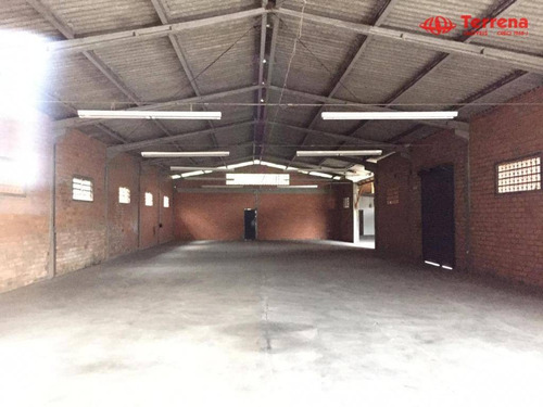 Galpão Para Alugar, 750 M² - Badenfurt - Blumenau/sc - Ga0182