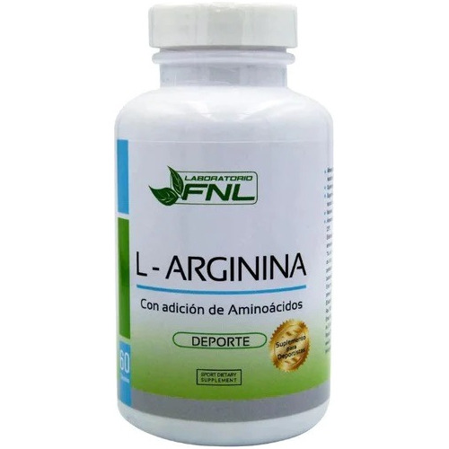 L- Arginina 500 Mg 60 Cáps Fnl