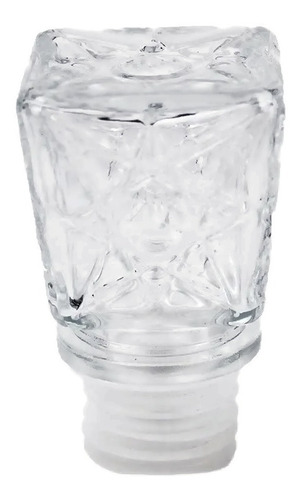 Imagen 5 de 7 de Juego 6 Licoreras De Cristal 250 Ml Diamante Vintage Fiesta