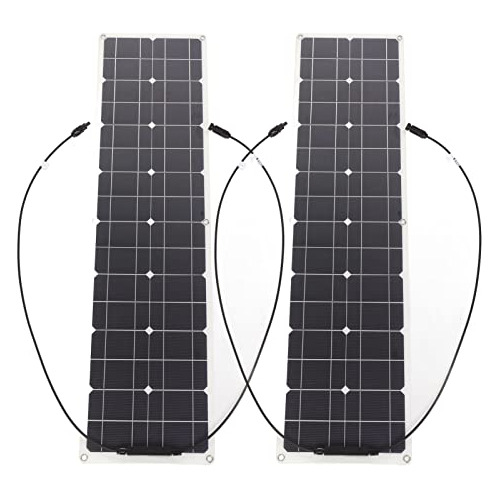 Panel Solar Flexible, 100w Monocristalino Con Mppt