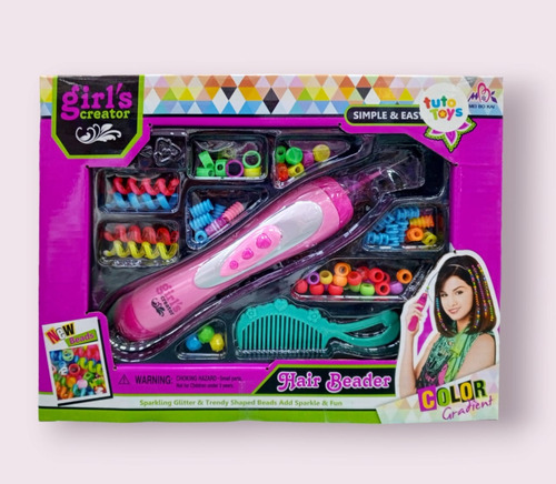 Set De Chakiras Y Peinados Para Niñas