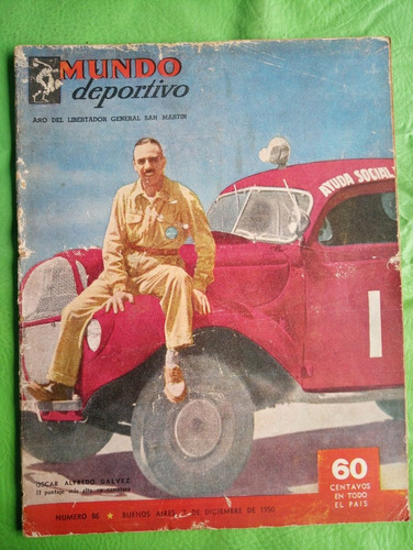 Mundo Deportivo 86 7/12/1950 Oscar Alfredo Galvez