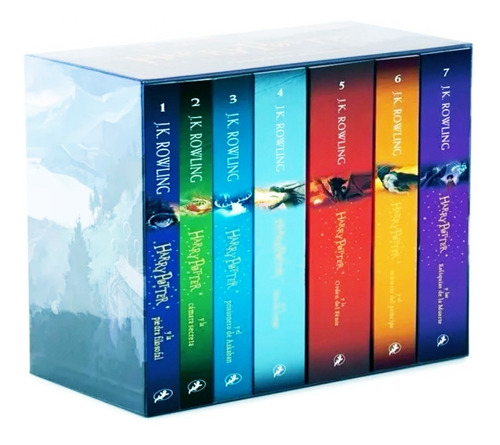 Harry Potter Pack Completo 7 Libros + Estuche Nuevo Sellado
