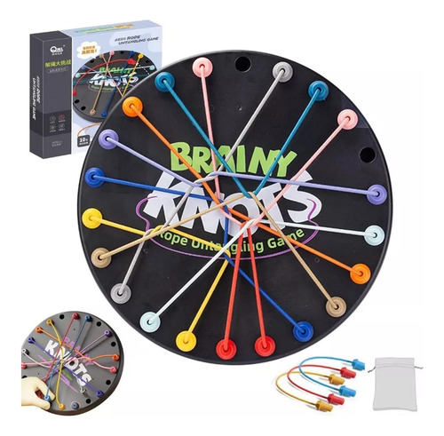 Juego De Desenredar Cuerdas Brainy Knots, Brainy Knots Rope.