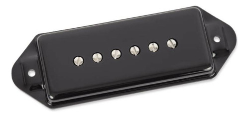 Seymour Duncan Guitarra P90 Silencer Dog Ear Braço Preto