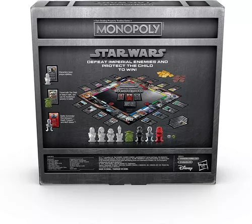 Jogo Monopoly Star Wars The Child - Baby Yoda Hasbro F1276