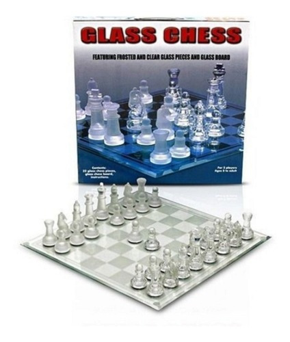 Juego de ajedrez de cristal de gran lujo - Ajedrez de cristal - 17244