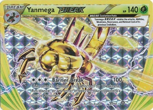 Yanmega Break 8/114 Break Raro Pokemon Tcg