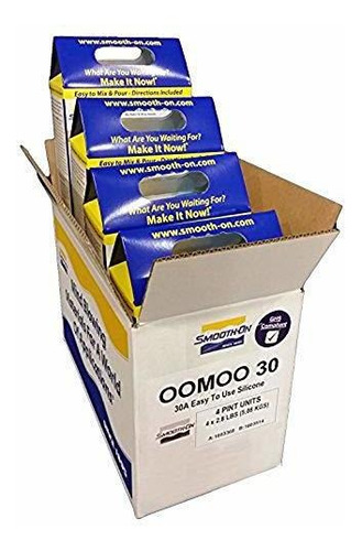 Smooth-on Oomoo 30 - Lote 4 Kits Total 8 Pintas Silicona