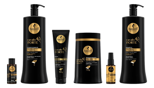Kit Cavalo Forte 1 Litro Completo Haskell