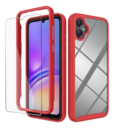 Funda Carcasa Case Para Samsung A05 4g+screen Templado Mica