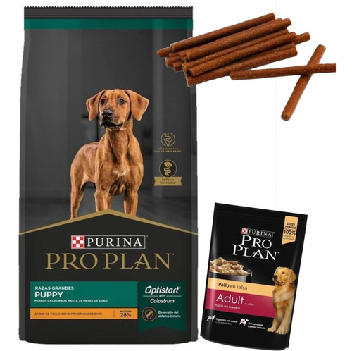 Pro Plan Puppy Large Breed 15 Kg Con Snacks