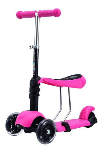 Patineta scooter de pie Love 7820  rosa para niños