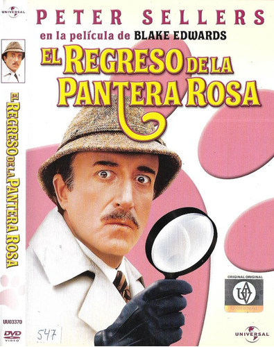 El Regreso De La Pantera Rosa Dvd Peter Sellers Blake Edward