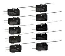 Comprar 10 Chave Micro Switch 250v 15a Alavanca De 60mm Fim Curso