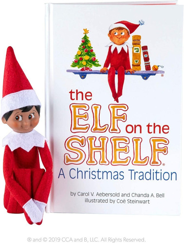 The Elf On The Shelf Niño Dark Libro Ilustrado Inglés