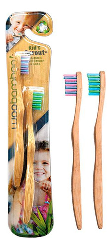 Escova De Dente Woobamboo Kid's  Sprout  2 Unidades