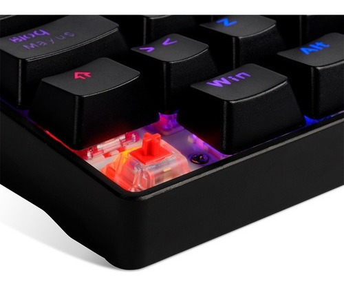 Imagen 4 de 6 de Teclado Gamer Mecánico Game Factor Kbg560 Switch Gateron Rgb