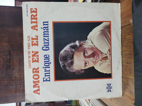 Enrique Guzmán Amor En El Aire Vinilo Lp Acetato Vinyl