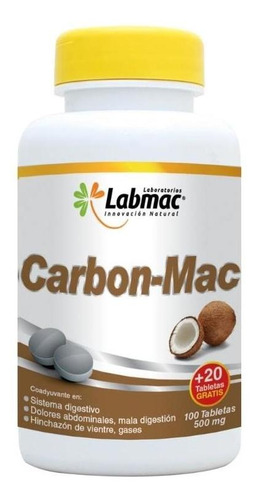Carbon Mac 500 Mg Tab X 120 New