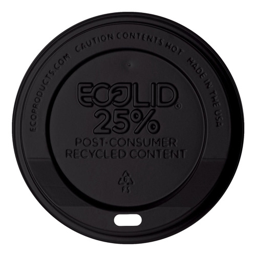 Eco-products Ep-hl16-br Tapa Ecolid Negra De Poliestireno Re