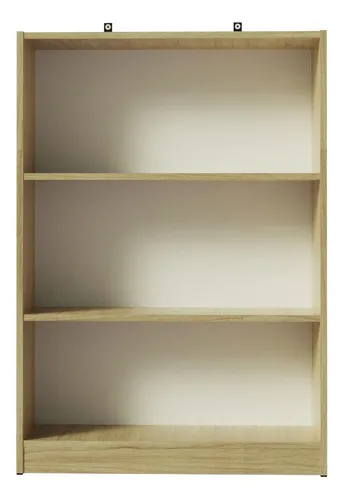 Estante Para Libros Madesa 6907 Con 3 Nichos