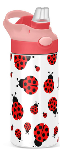 Botella De Agua Niños Ladybug,botellas Termo De Metal ...