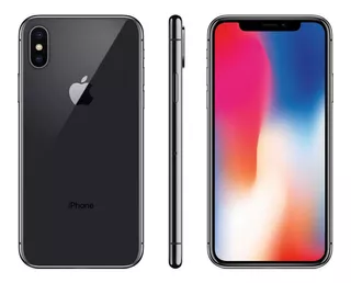 Apple iPhone X 64gb Space Grey Cargador Cable Funda Glass