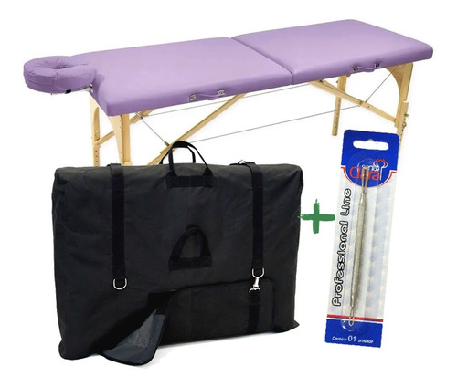 Kit Maca 70cm Maleta Portátil 300kg Com Capa E Extrator Inox