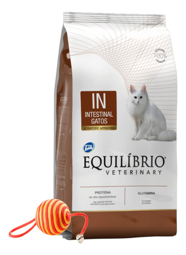 Imagen 1 de 3 de Alimento Equilibrio Gatos Intestinal 2 Kg + Promo!