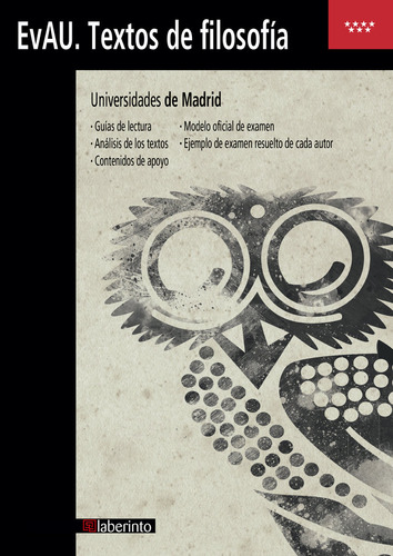 Libro Textos De Filosofã­a Evau 2019. Universidades De Ma...