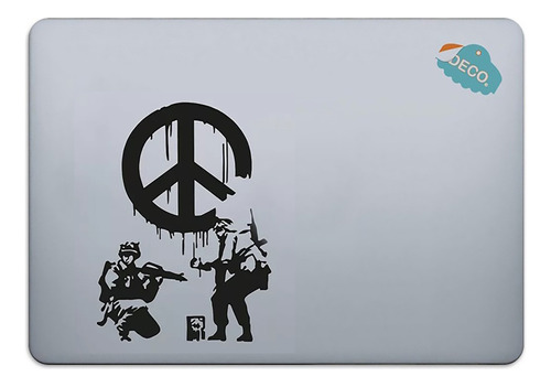 Sticker Para Laptop Arte Calle Street Art Paz