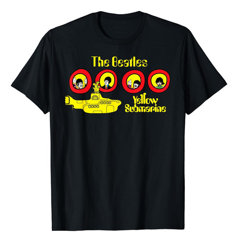 Camiseta De Dibujos Animados Del Submarino Amarillo De Los B