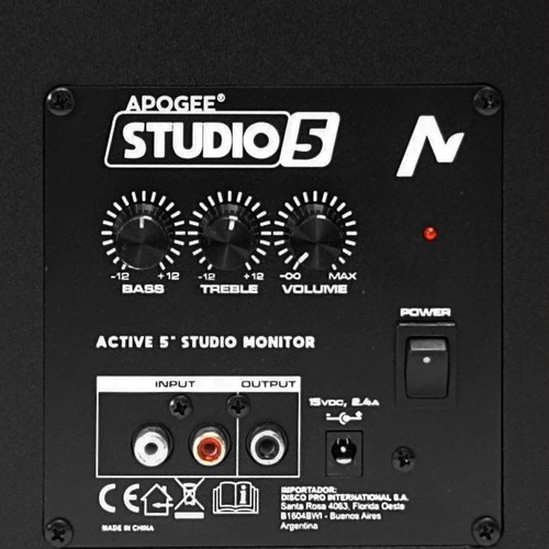 Imagen 5 de 8 de Monitores Activos Bluetooth Apogee Studio 5 Par