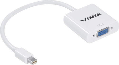 Adaptador Mini Displayport Macho X Vga Femea Original Vinik