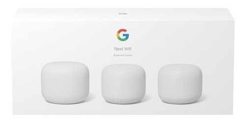 Google Nest Wifi Router Pack Con 03 Unidades  Mesh Ac2200 