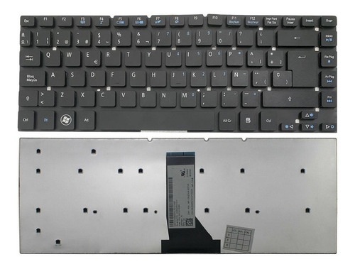 Teclado Acer Aspire E14 E5-411 E5-471 E5-421 E5-421g 3830t