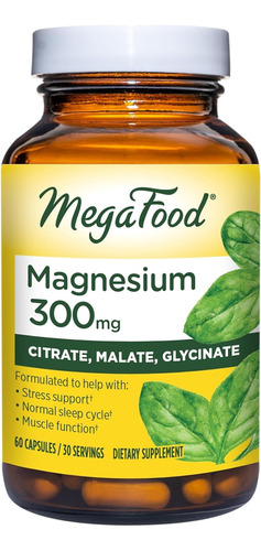 Suplemento Megafood Magnesio 300 M - Unidad a $2582