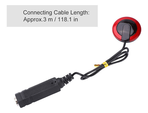 Captador De Micrófono Con Transductor Piezoeléctrico Univers