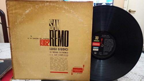 Luigi Giudici Festival San Remo 62 Lp Vinilo Ex 