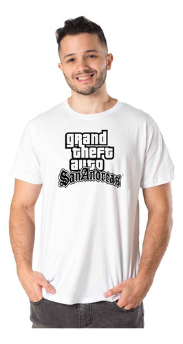 Remeras Hombre Gta San Andreas Videojuegos |de Hoy No Pasa|2