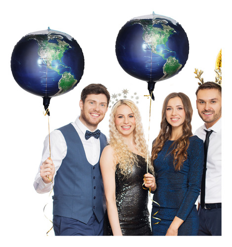 Globos Con Forma De Globo De 22 Pulgadas De Nuobesty, Con Ma