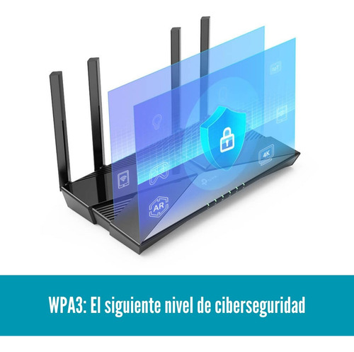 N Router Tp-link Archer Ax23 Wi-fi 6 Gigabit Onemesh Ax1800